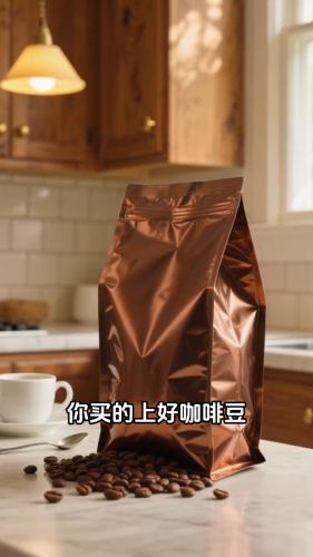 Coffee bean packaging bag, coffee packaging